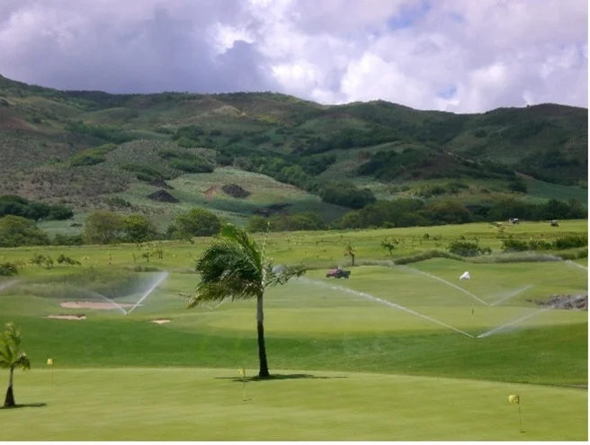 Golf course maintenance